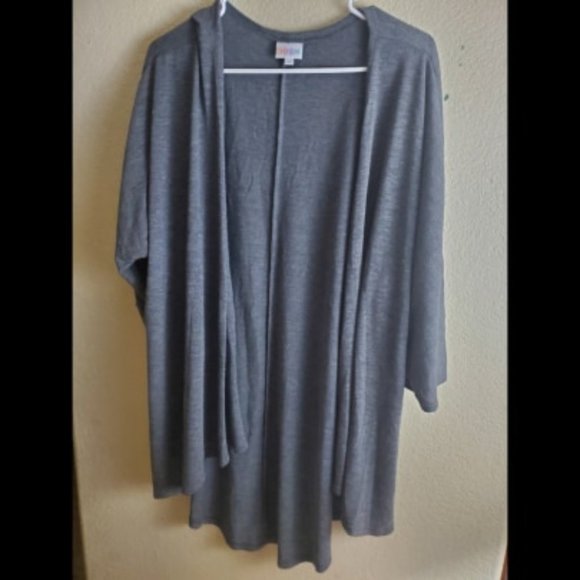 LuLaRoe Sweaters - Lularoe Lindsay Gray Cozy Open Front Cardigan